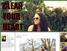 Tablet Screenshot of clearyourheart.net